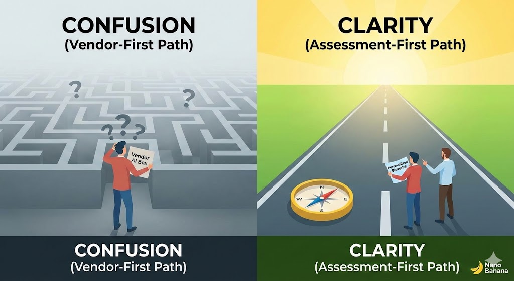 How to cut the AI Confusion: Start Your Journey with an Independent Assessment